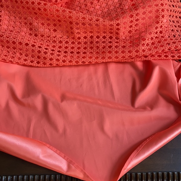 FIRM..Antonio Melani Stella Lace Scallop A Line Dress. - Picture 6 of 13